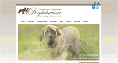 Desktop Screenshot of dogsbehaviour.nl